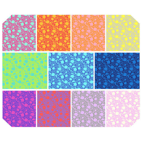 Free Spirit Tula Pink Wildflower 11 Fat Quarters 18x22" Each
