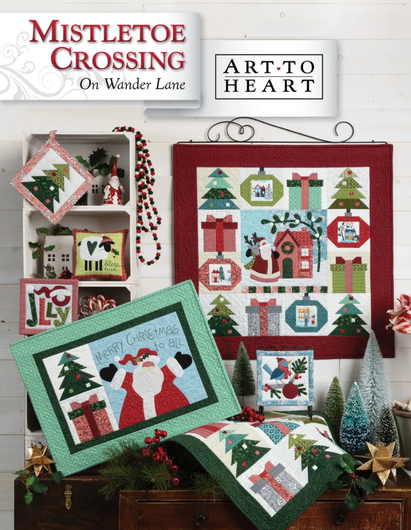 Pattern by Art To Heart Book  - Mistletoe Crossing On Wander Lane