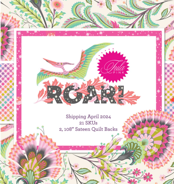 Tula Pink ROAR Collection 21 Fat Quarters