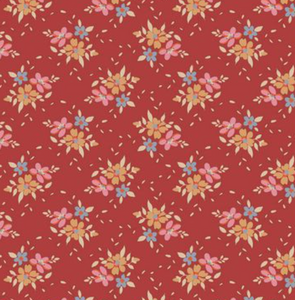 Tilda Creating Memories By The 1/2 Yard Frida Red