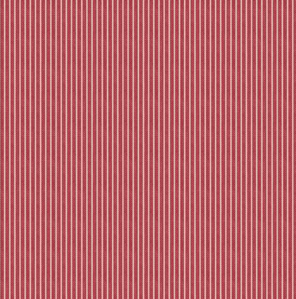 Pre Order Ships In June Tilda Creating Memories By The 1/2 Yard Woven- Tinystripe Red