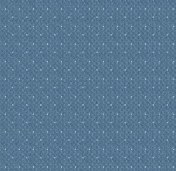Pre Order Ships In June Tilda Creating Memories By The 1/2 Yard Woven- Tinydot Blue