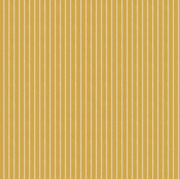 Pre Order Ships In June Tilda Creating Memories By The 1/2 Yard Woven- Stripe Yellow