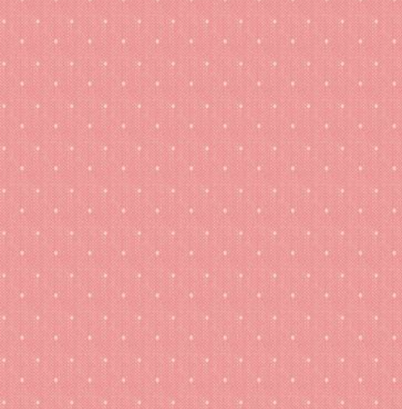 Pre Order Ships In June Tilda Creating Memories By The 1/2 Yard Woven- Tinydot Pink