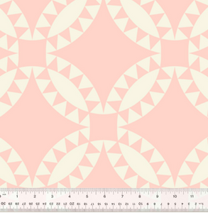 Pre Order Ships In November Windham Fabric Perfect Points By The Yard Pickle Dish 108" Quilt Back, Pickle Dish, Blush, Cotton