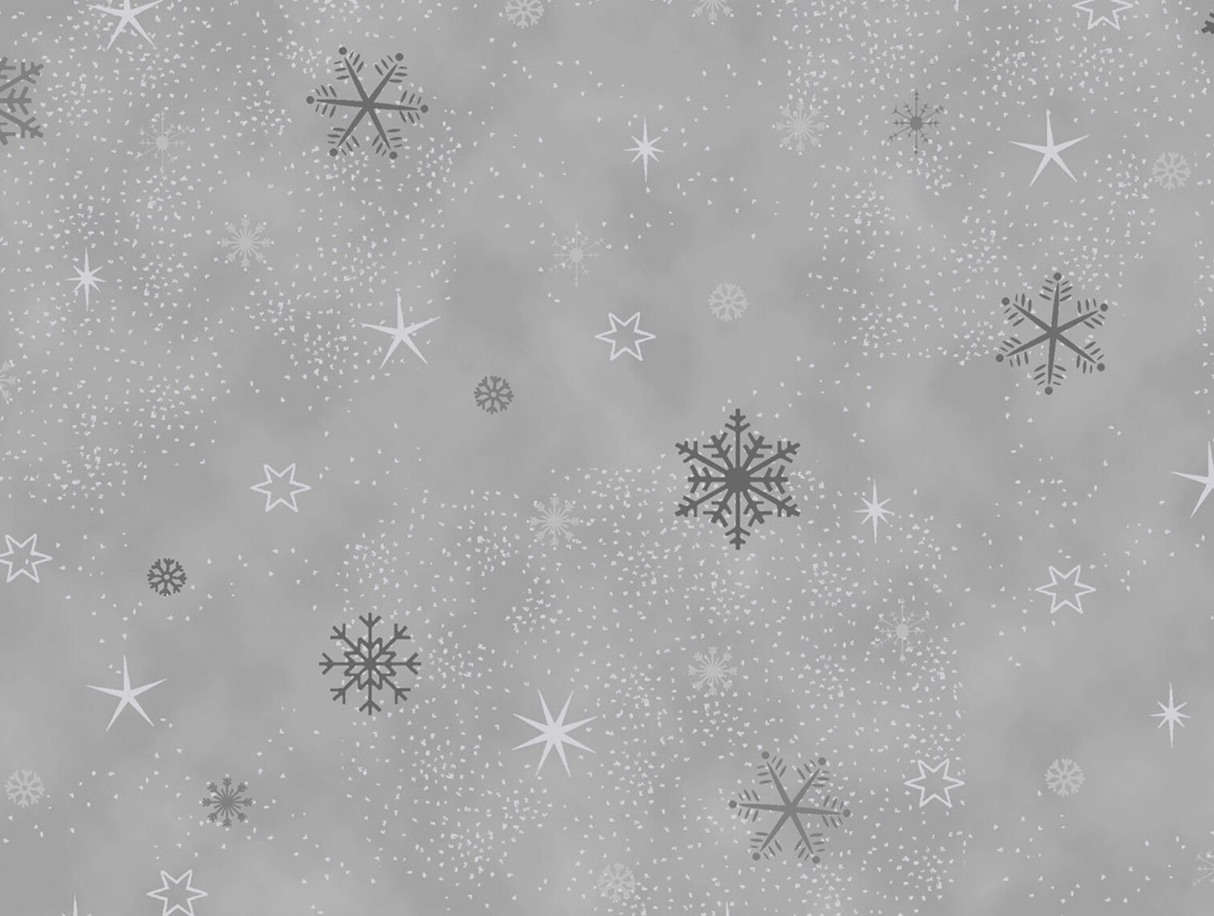 We Love Christmas Silver & White