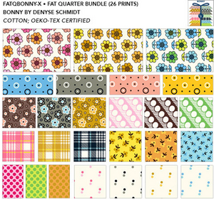 Denyse Schmidt Bonny Fat Quarter Bundle 24 Prints