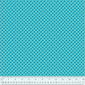 Windham Fabrics Dot to Dot by Heather Givans By The 1/2 Yard Island Breeze