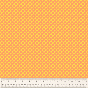 Windham Fabrics Dot to Dot by Heather Givans By The 1/2 Yard French Marigold