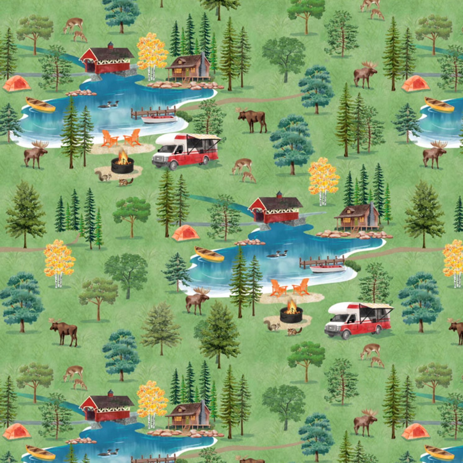 SEPTEMBER PREORDER Campground Scenic
