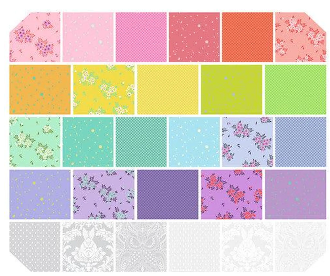 Full Moon Forest II - Fat Quarter Bundle - 28pcs Tula Pink