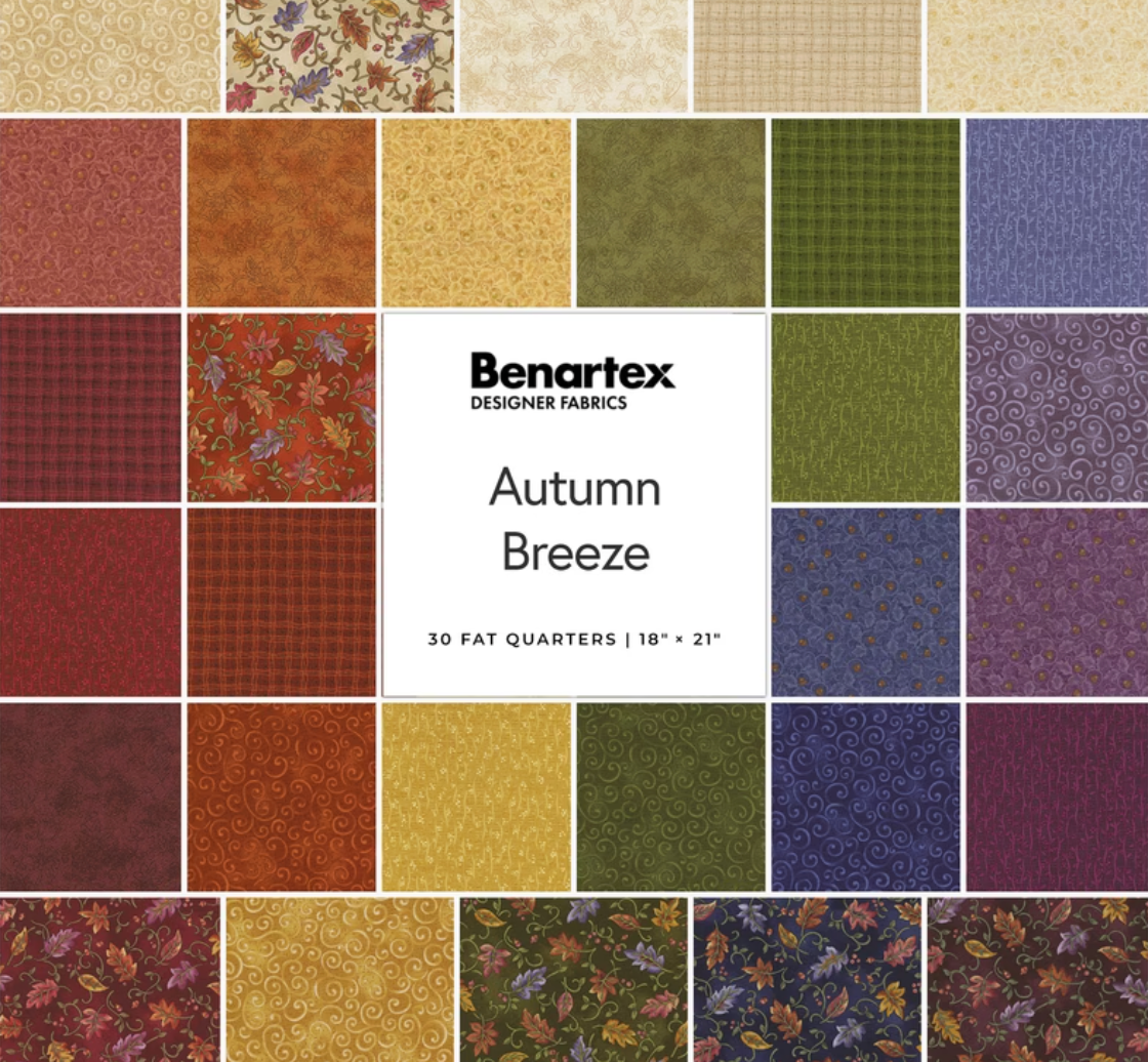 Autumn Breeze Fat Quarter Bundle 30 Pieces