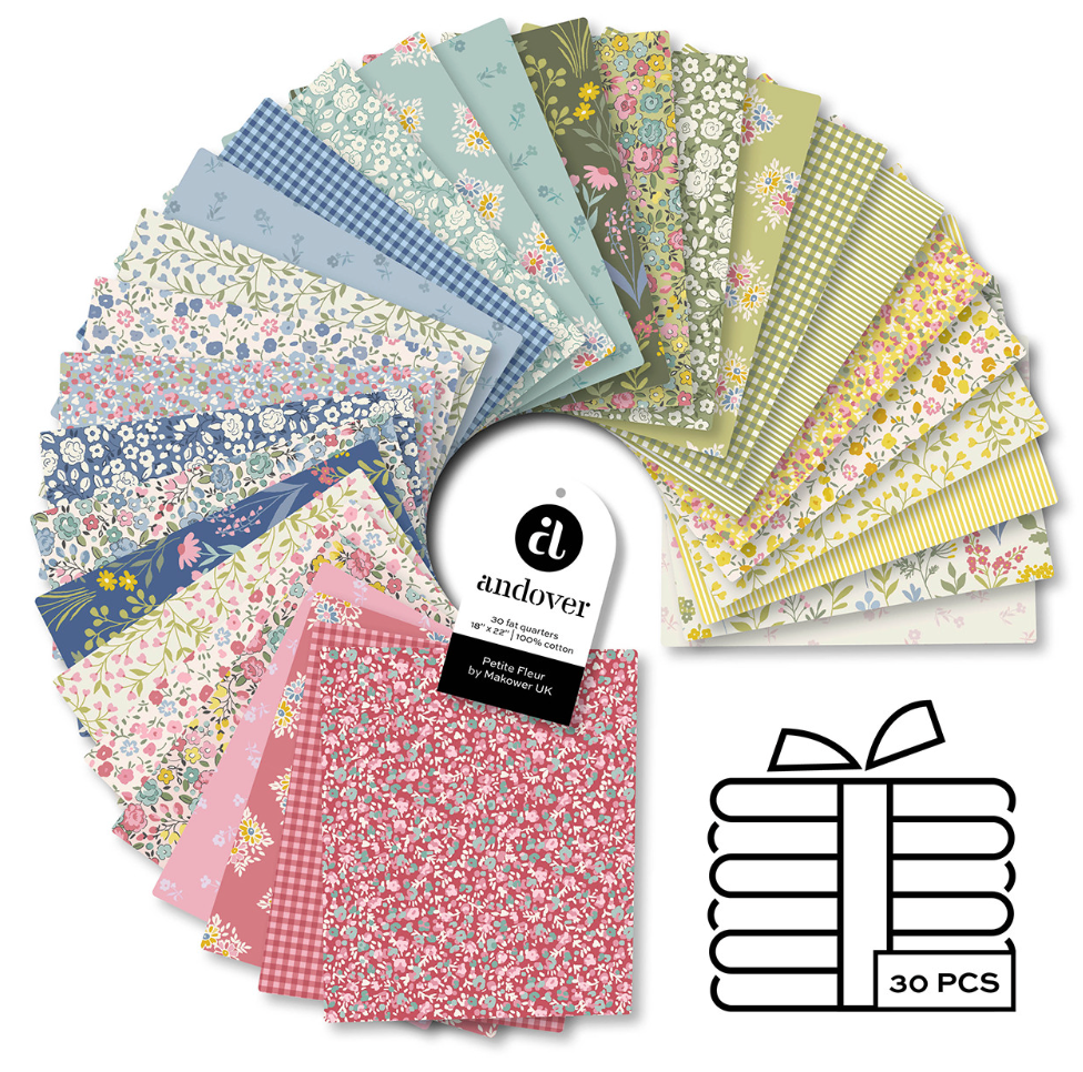 Petite Fleur  FQ Bundles - 30 Pieces