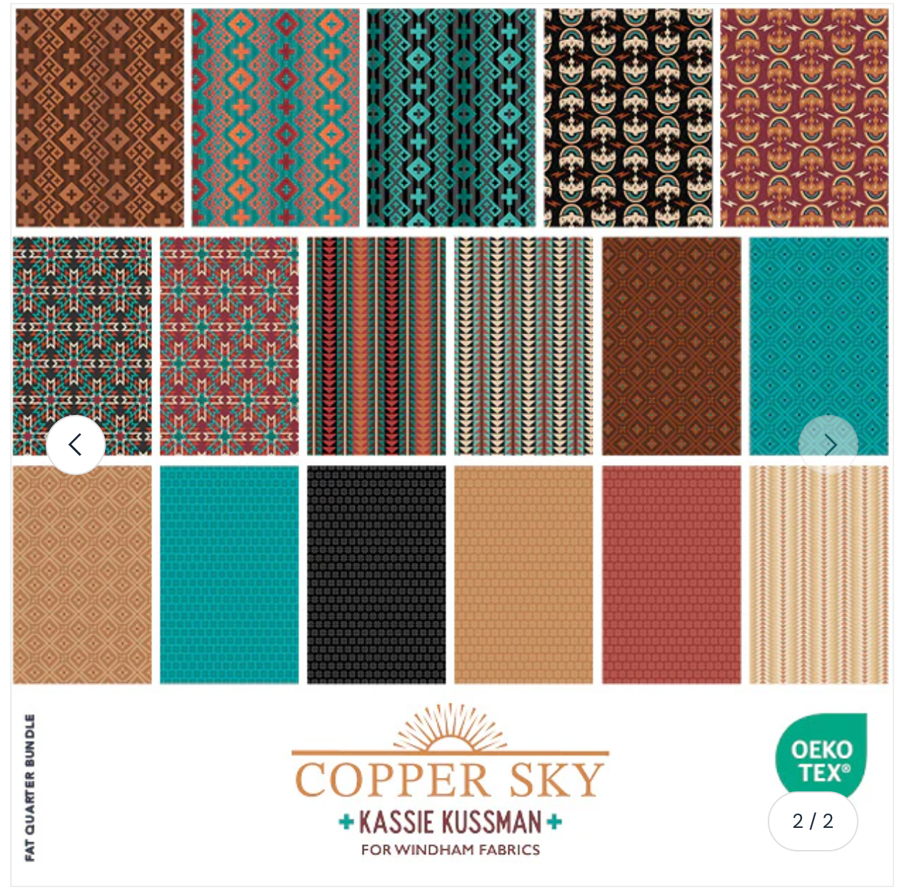 Pre Order Ships In July Copper Sky Fat Quarter Bundle 17 Prints
