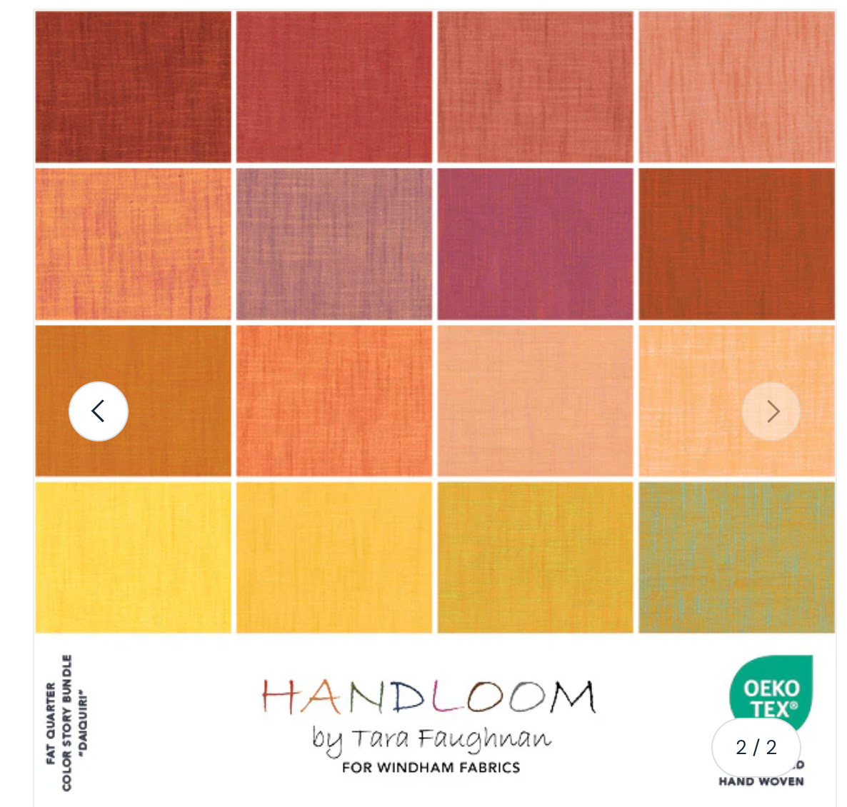 OCTOBER PREORDER --  Daiquiri Fat Quarter Bundle 16 Fabrics