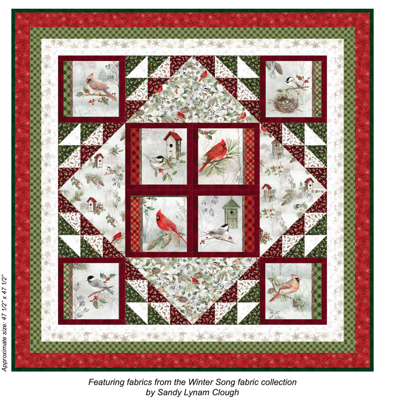 Winter Song Quilt Kit
