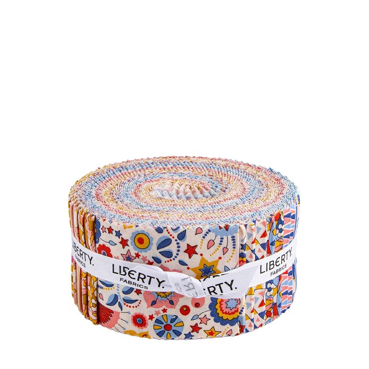 Summer Fair Collection 2.5" Strips Rolie Polie Liberty Of London