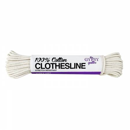 Rope Clothesline 100% Cotton 100ft