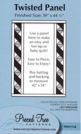 Twisted Panel Quilt Pattern