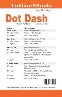 Dot Dash Quilt Pattern