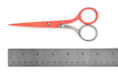 DECEMBER PREORDER -- Tula Pink Cosmic Cyber Coral 6 Inch Straight Scissors