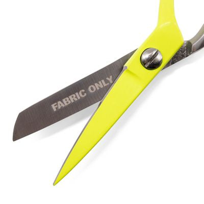 DECEMBER PREORDER -- Tula Pink Acid Yellow 6 Inch Bent Trimmer Scissors