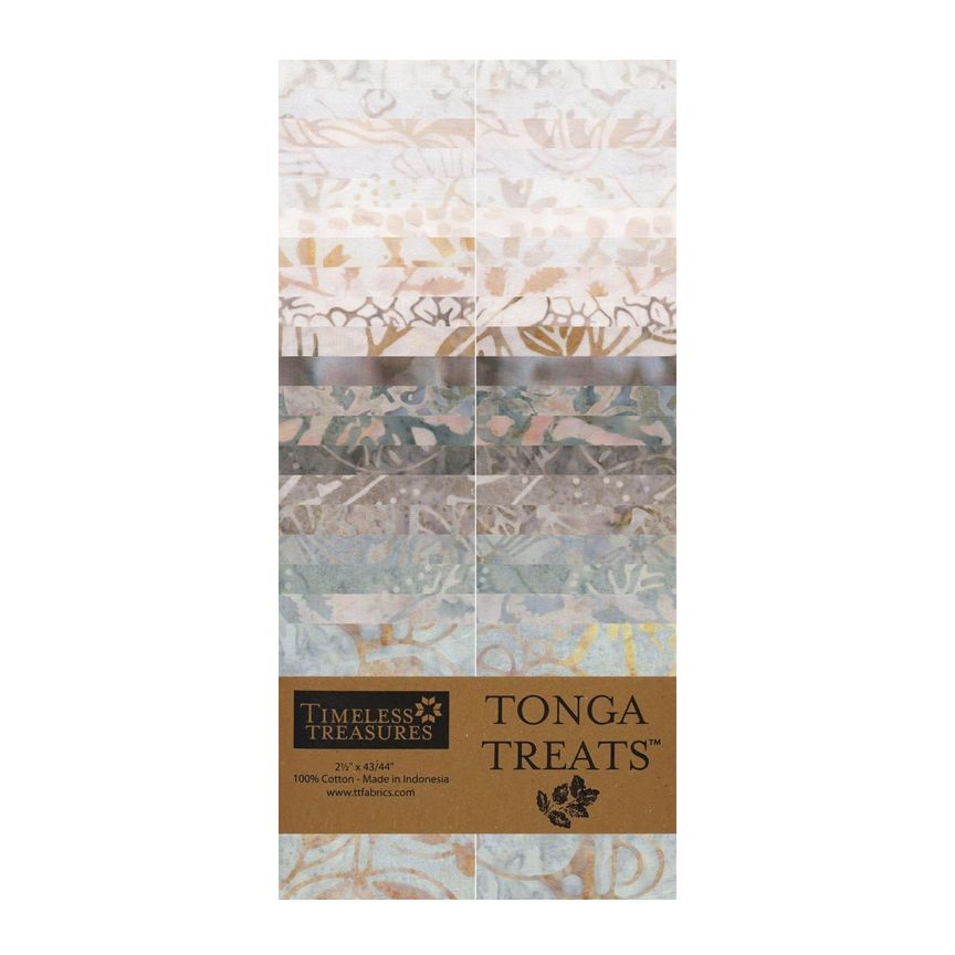 NOVEMBER PREORDER -- TONGA TRUFFLE Batik Batik 40pcs 2.5in Strips Jelly Roll