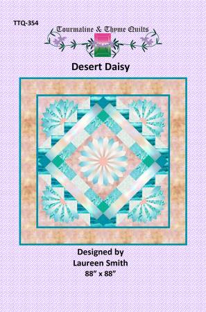 Hoffman Bali DESERT DAISY Quilt Pattern  88” x 88”