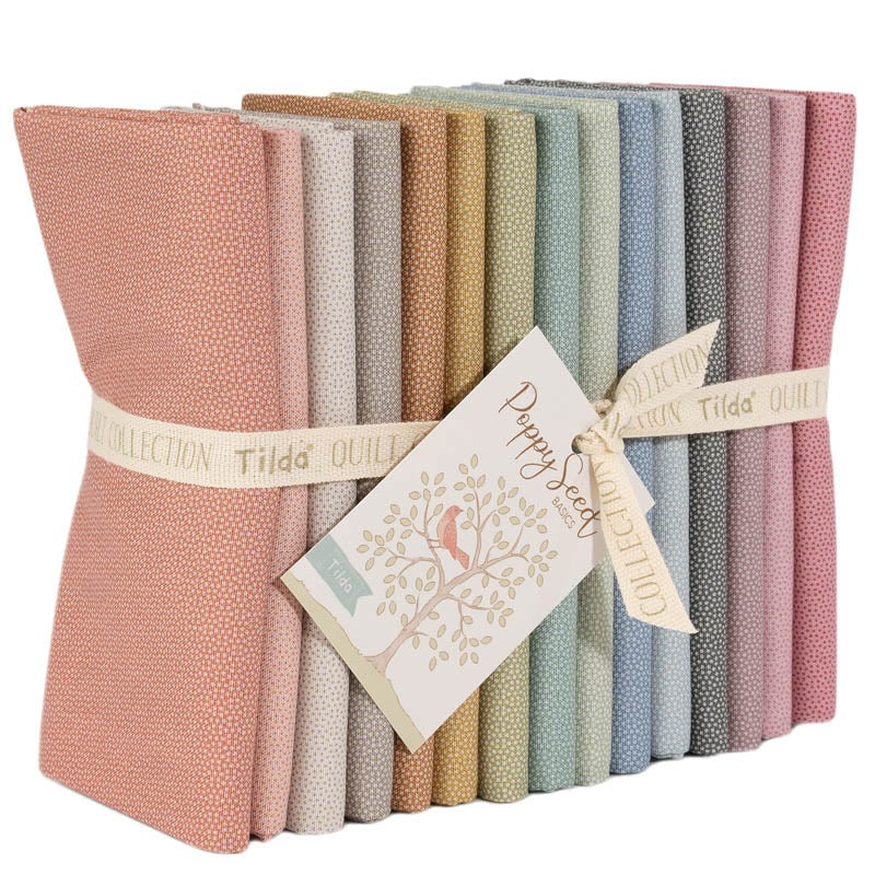 APRIL PREORDER -- Tilda's Poppy Seed 1/2 Yard Bundle 15 Prints