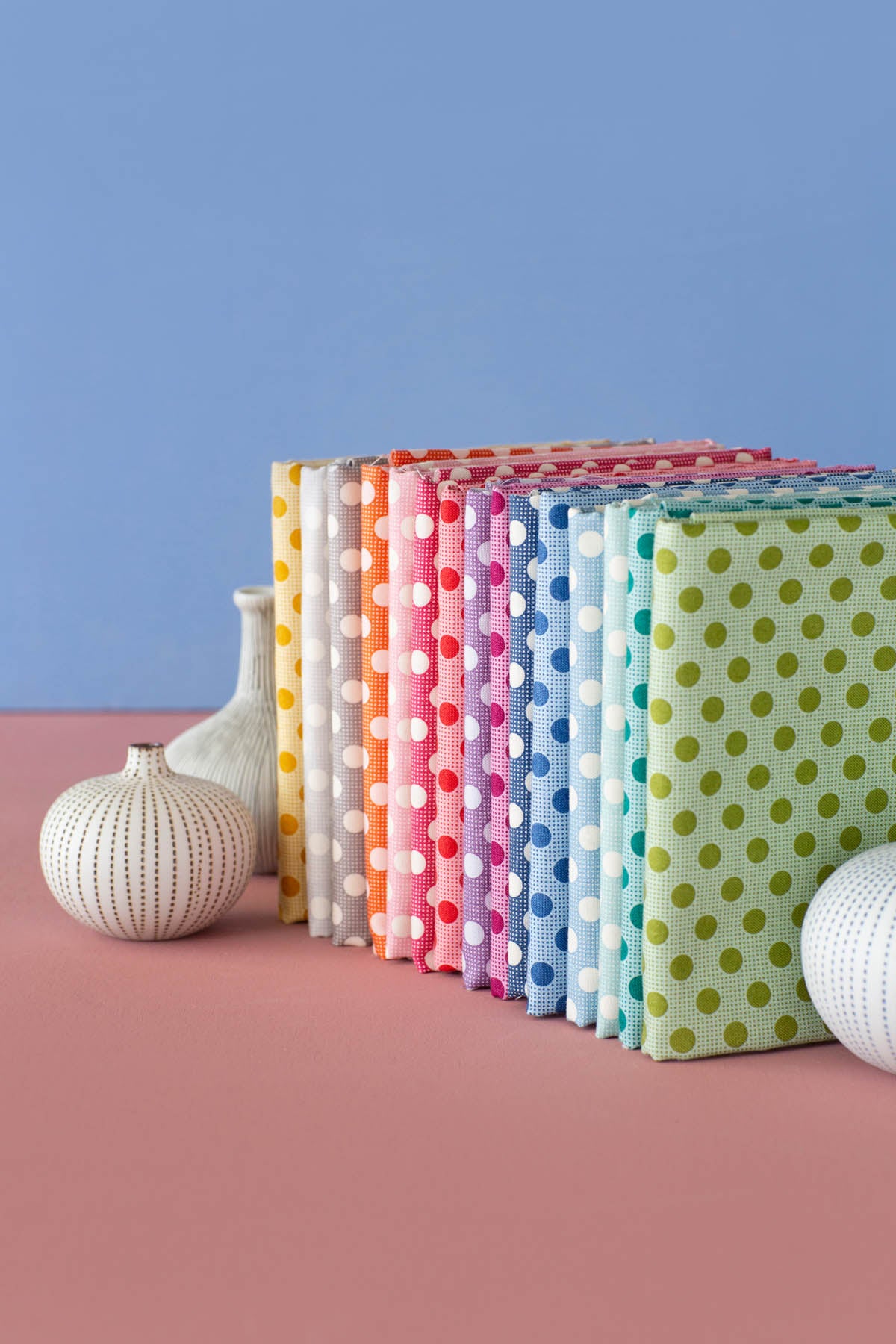 Medium Dots Fat Quarter Bundle 12 Prints