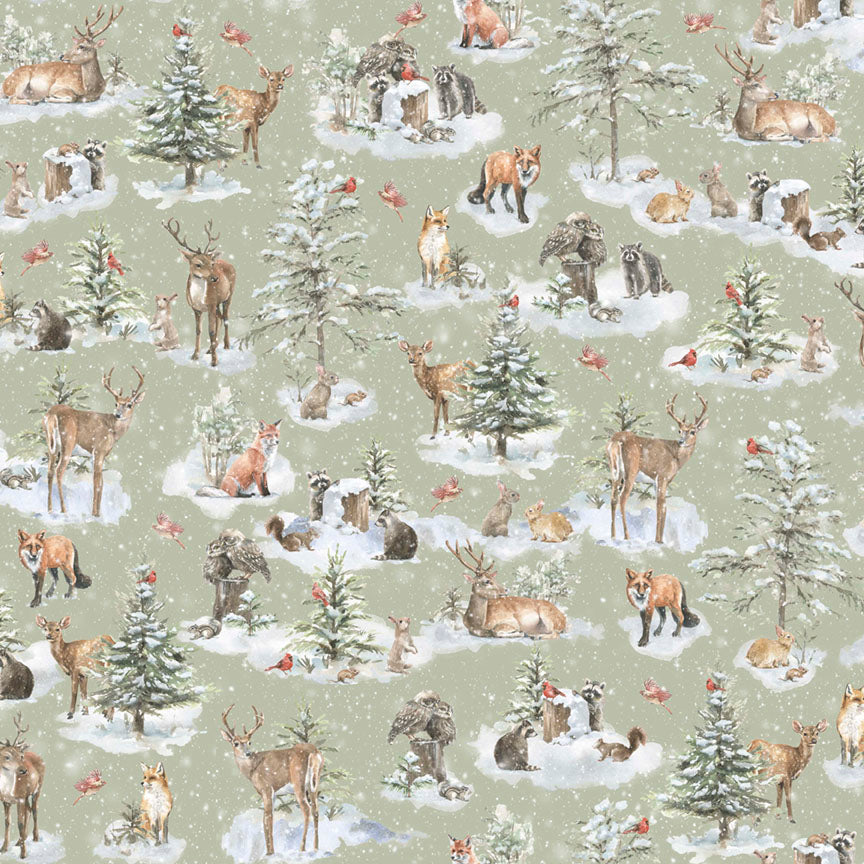 Pre Order Ships In June Woodland Whispers Fat Quarter Bundle 16 Prints