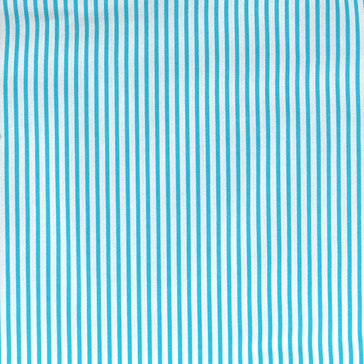 Benartex By The 1/2 Yard Stripes Sky/White