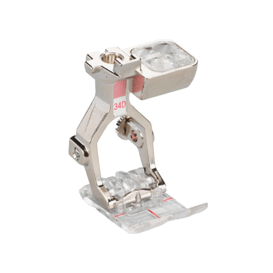 BERNINA Reverse Pattern Foot with Clear Sole #34D