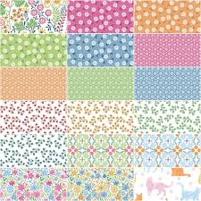 10" Charm Pack 42 Squares Color it Sunshine