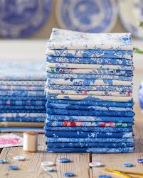 Pre Order Ships in June Something Blue Fat Quarter Bundle 32 Prints