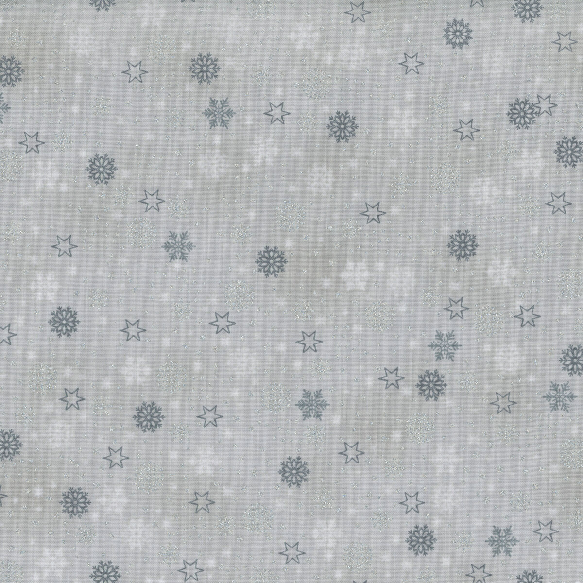 We Love Christmas Silver & White