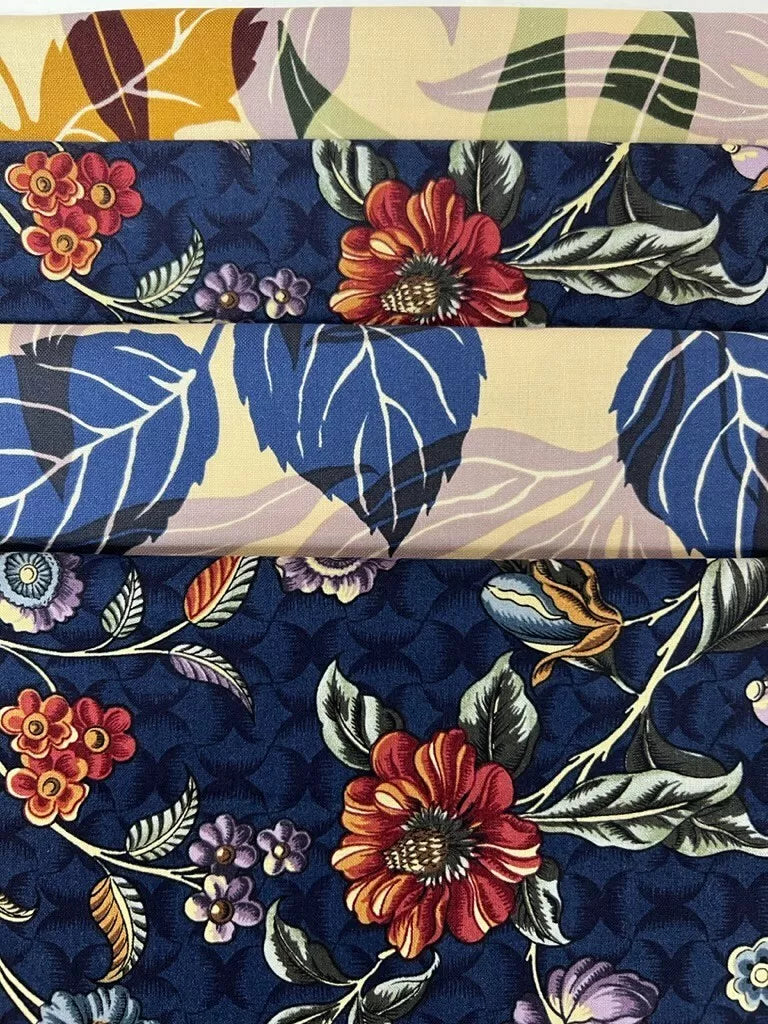 16 Pre Cut 10" Quilting Fabric Squares Kinsley