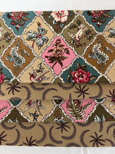 16 Pre Cut 10" Quilting Fabric Squares Aaliyah