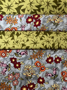 16 Pre Cut 10" Quilting Fabric Squares Audrey