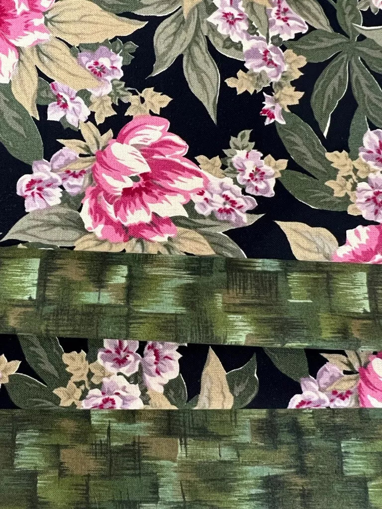16 Pre Cut 10" Quilting Fabric Squares Brooklyn