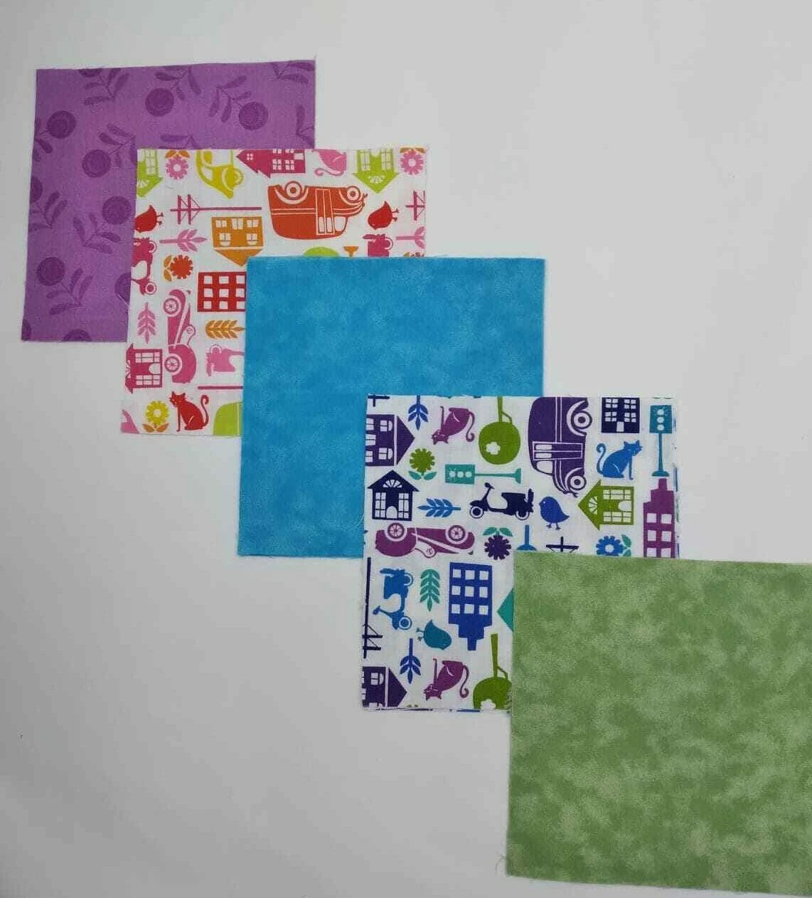 40 5" Squares My Town