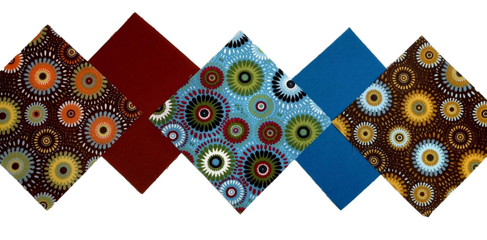 40 5" Turquoise & Brown Lucky