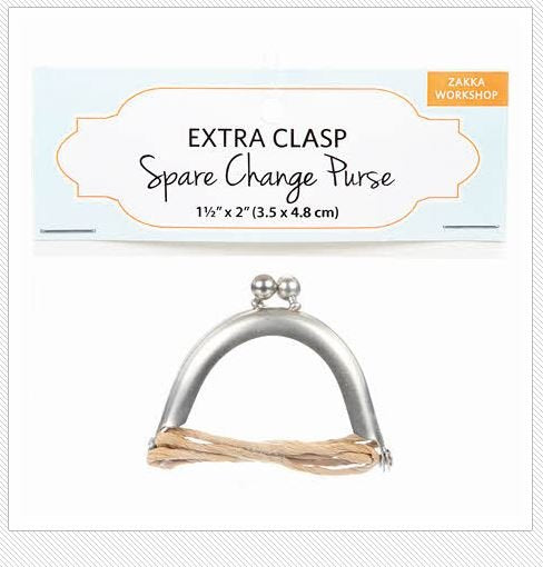 Extra Clasp Spare Change 1 1/2 x 2