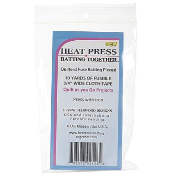 Heat Press Batting Together 3/4 - White