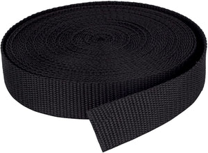 1" 3YD - STRAPPING Black Perfect For ByAnnie Bags