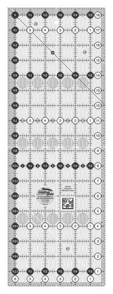 Creative Grids Quilt Ruler Rectangle 6-1/2in x 18-1/2in CGR18