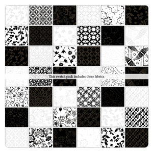42 5" Squares Quilting Charm Pack Squares By BENARTEX STUDIO Domino Effect