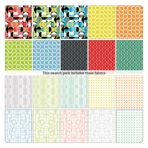 42 5" Squares Quilting Charm Pack Squares By BENARTEX STUDIO Good Vibes