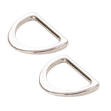 D Ring Flat 1in Nickel Set of Two ByAnnie