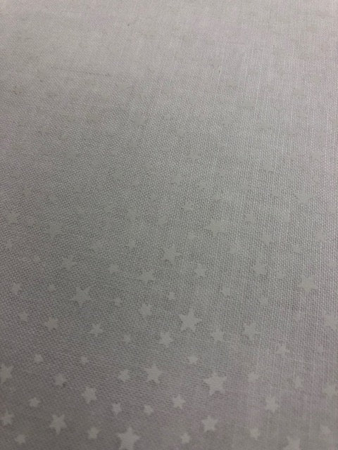 Andover Makower UK Essentials By The 1/2 Yard  White Stars